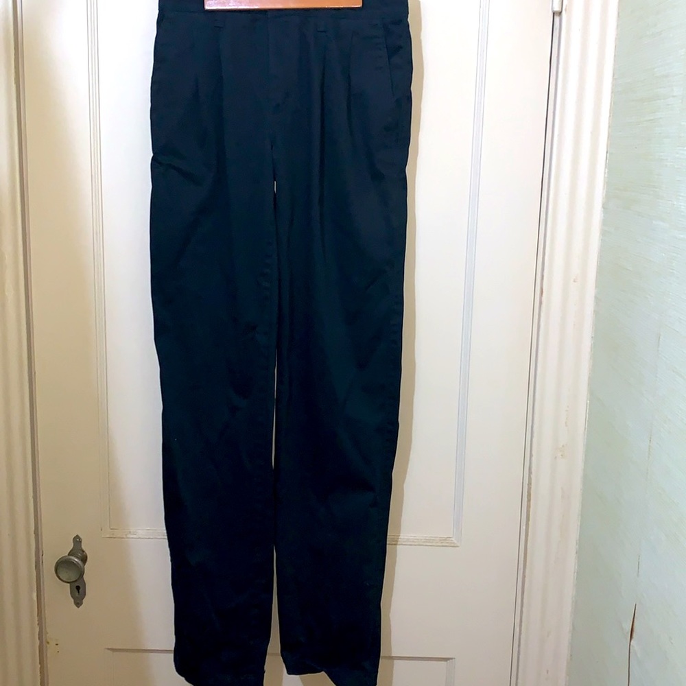 Wrangler Men's Black Casual Pleated Front Western Pants. 28x34 like new